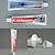 Fluoride-Infused Toothpaste 3D model small image 1