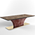 LOVELUXE Omotesando: Elegant and Functional Table 3D model small image 1