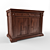 Elegant Vintage Dresser 3D model small image 1