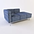 Modern Le Corbusier Style Couch 3D model small image 1