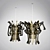 Innovative Sculpture Fixtures: Pardo's Artful Prototypes 3D model small image 1