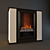 Dimplex Vianna Deluxe Fireplace 3D model small image 1