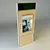 Smart ATM Bank Wall-Mounted 3D model small image 1