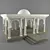 Elegant Moroccan Gazebo: Create a Serene Oasis 3D model small image 1