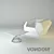 Elegant Vondom Outdoor Chair 3D model small image 1