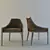 Elegant SELVA Dining Chair 3D model small image 1