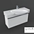  "Vitra" Washbasin 3D model small image 1