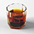 Chilled Alcohol Glass 3D model small image 1