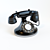 Vintage Textured Phone 3D model small image 1