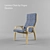 Sleek Lamino Chair: Ekstrom Design 3D model small image 1