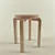 Aalto E60 Stool: Iconic Design 3D model small image 1