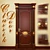 Classic Custom-Designed Door 3D model small image 1