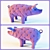 Adorable Piglet Toy 3D model small image 1