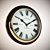 Vintage Railway Station Wall Clock 3D model small image 1