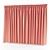 Elegant Folded Window Shades 3D model small image 1