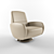 Natuzzi Genny Armchair 3D model small image 1