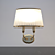 Elegant Marina Pendant Light 3D model small image 1