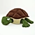 Terrific Turtle Toy 3D model small image 1