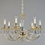 Palladio Classic Chandelier 3D model small image 1