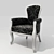 Amadeus Upholstered Armchair 3D model small image 1