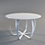 Elegant BASILEA Dining Table 3D model small image 1