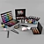 Versatile Makeup Set 3D model small image 1