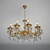 Elegant Alice 10-Light Chandelier 3D model small image 1