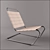 Metallic Texture Chair 3D model small image 1