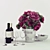 Floral Delights & Wine Pairing 3D model small image 1