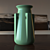 Teco Four Buttress Vase: Green & Red 3D model small image 1