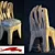 Futuristic Organic Chair: iNEO Design 3D model small image 1