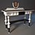 BAMAX Vanity Table: Stylish and Spacious 3D model small image 1