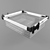 Space-Saving Pull-Out Basket 3D model small image 1
