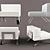 CASSINA Ombra PhotoZoom: Stylish and Comfortable Easy-Chair 3D model small image 1