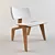 Eames LCW - Iconic Plywood Lounge 3D model small image 1