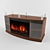 Elegant Dimplex Fireplace Stand 3D model small image 1