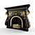 Authentic Cast Natural Fireplace 3D model small image 1