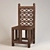 Russian Heritage Chair 3D model small image 1