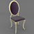 Custom Classic Chair - Timeless Elegance 3D model small image 1