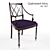 Galimberti Nino Chair: Elegant and Compact 3D model small image 1