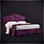 Title:  Bolzan Letti Coronas Bed 3D model small image 1