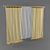 Elegant Drapes & Sheers 3D model small image 1