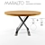MAXALTO MAX Tables by Antonio Citterio 3D model small image 1