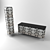 Oasis Hermitage: Elegant Storage Solution 3D model small image 1