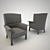 Elegant ds-168 Recliner 3D model small image 1