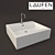 Laufen Living City - Sleek and Compact 3D model small image 1