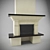 CozyFire: Modern Fireplace for Ultimate Comfort 3D model small image 1