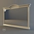 Floriana Beige Mirror 3D model small image 1