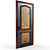 Exquisite Moroccan Door: A Gateway to Elegance 3D model small image 1