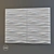 Eco Bamboo 3D Wall Panel 3D model small image 1